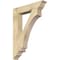 Ekena Millwork Imperial Traditional Rough Sawn Bracket, Douglas Fir, 6"W x 34"D x 46"H BKT06X34X46IMP01RDF - alternate 1